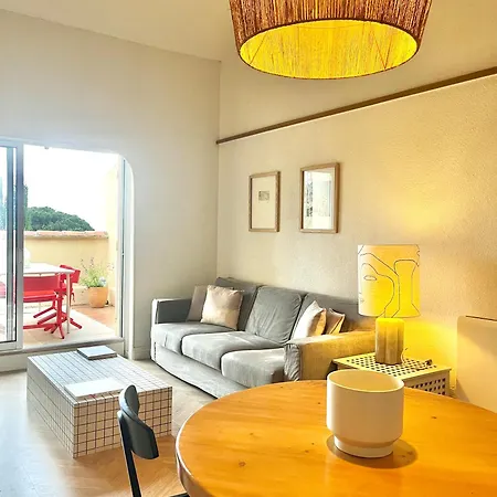 Pramousquier -vue - 3 Pieces - Renove A Neuf Apartament